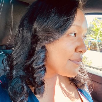 Pressbar Salon - Blowjito and press - a blow out, flat iron and curl. I also did the scalp detox treatment initially! - Hair Salons Near Me - Duluth, Georgia