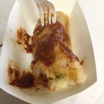 Henry's Donuts - " Jalapeño and cheese " Tamal ... This one is my favorite one :) looove it ! - Donuts Near Me - Lake Forest, California