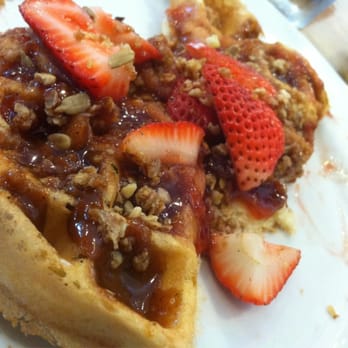 First Watch - AB&J waffle! (Almond butter and jelly) - Cafes Near Me - Orlando, Florida First Watch - AB&J waffle! (Almond butter and jelly) - Cafes Near Me - Orlando, Florida