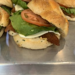 Chicken cutlet slider Chicken cutlet slider