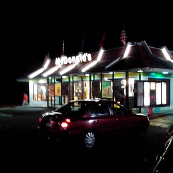 McDonald's - a car parked in front of a mcdonald's - Fast Food Near Me - Bridgeport, Connecticut