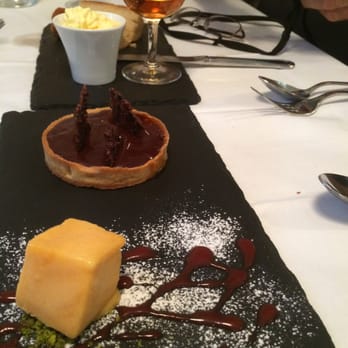 Firmin le Barbier - Rum baba and chocolate tart - French Near Me - Paris, 75