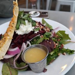 High Alpine Brewing - Beet and Goat Cheese Salad with Lemon Champagne Vinaigrette