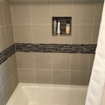 Anchor Tile - One of our newly tiled bath rooms done by Jeremy Moler of Anchor Tile.  He did an outstanding job for us. - Flooring Near Me