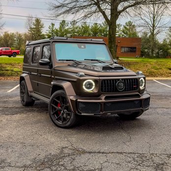 Elite Customs - Brabus G-Wagon: Satin Brown Wrap | Brabus Kit | Wheels - Auto Customization Near Me - Franklin, Tennessee