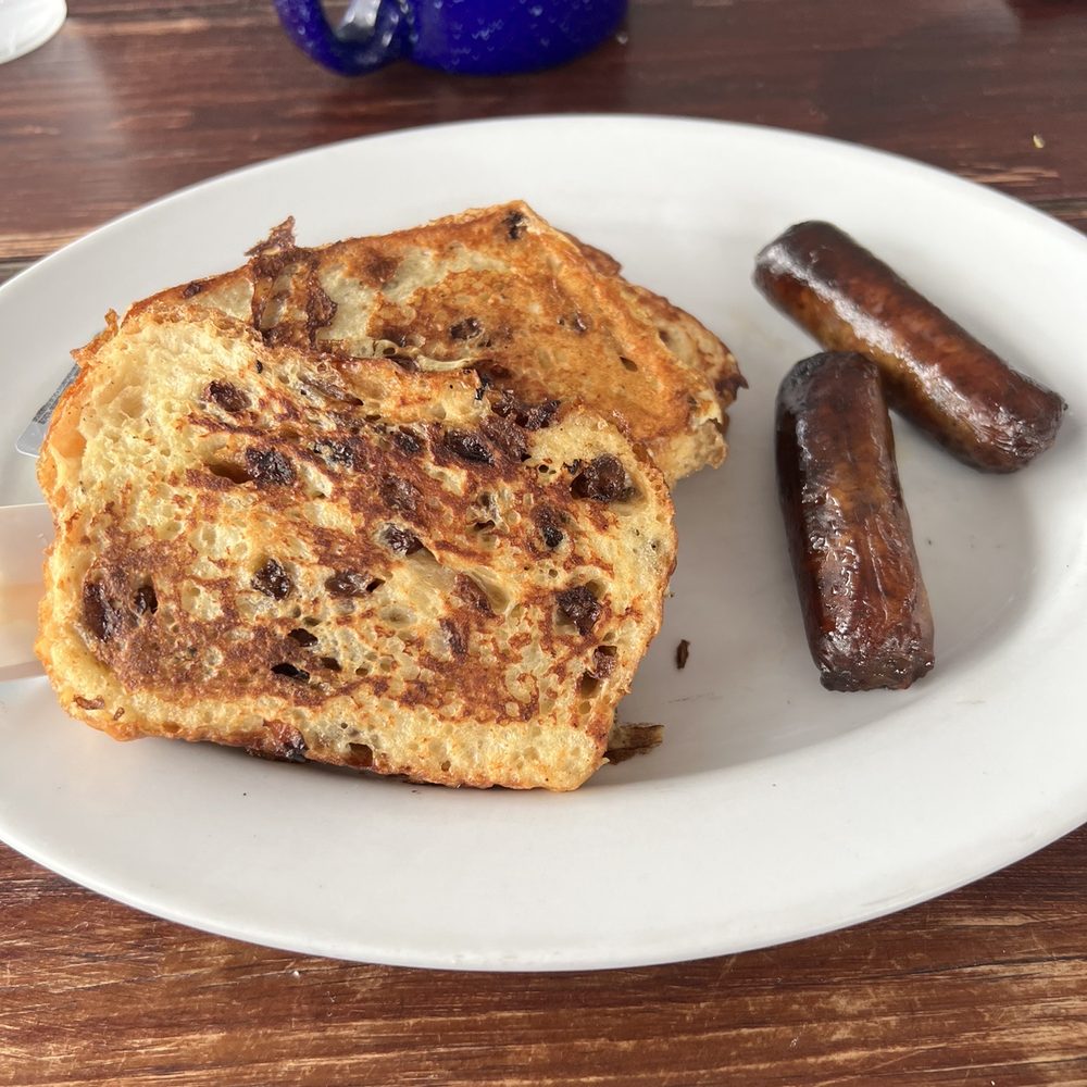 Starboard Raw - Raisin French toast. - American Near Me - Dewey Beach, Delaware Starboard Raw - Raisin French toast. - American Near Me - Dewey Beach, Delaware