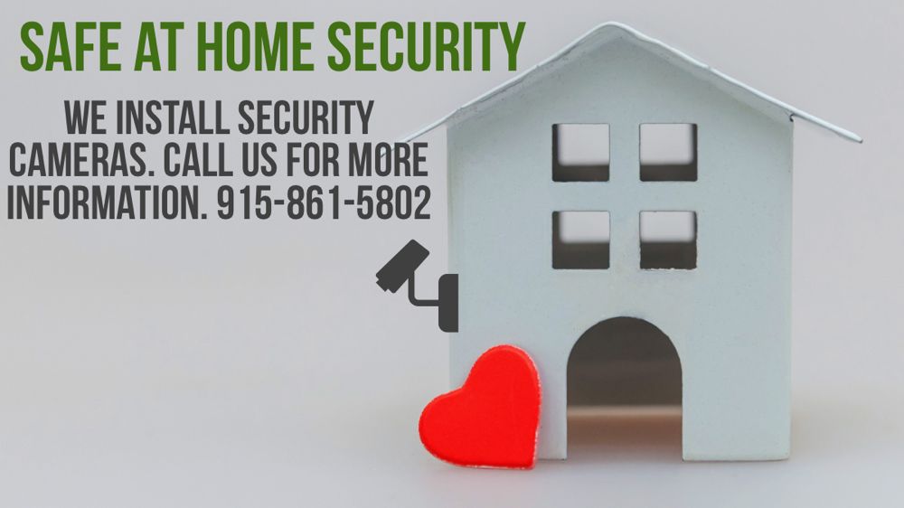 SAFE AT HOME SECURITY El Paso, Texas Security Systems Phone