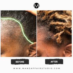 Mane Affair Studio - alopecia gone! one year of consistent hair loss solutions