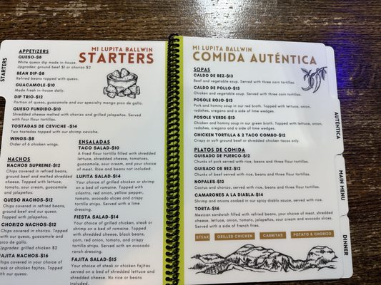 Menu photo 4 Mi Lupita Ballwin, MO
