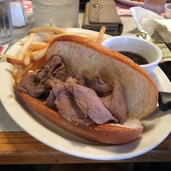 Prime Bar Family Dining - Sad little prime rib sandwich