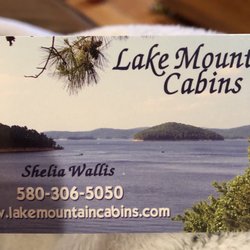 Lake Mountain Cabins in Broken Bow