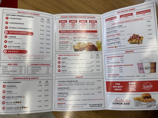 Menu photo 4 Eat Fantastic Tustin, CA