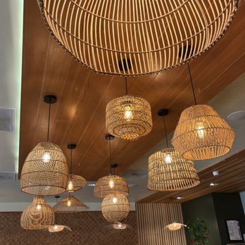Basil & Co - Interesting light fixtures. - Thai Near Me - Diamond Bar, California Basil & Co - Interesting light fixtures. - Thai Near Me - Diamond Bar, California