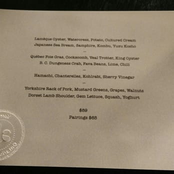 Alo Restaurant - Bars Near Me - Toronto, Ontario
