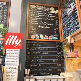 Bagels Menu