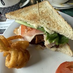 The Mug 'N' Muffin - Half turkey club