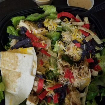 Pollo Tropical - Chicken quesadilla salad. Really good!!! - Latin American Near Me - Cape Coral, Florida Pollo Tropical - Chicken quesadilla salad. Really good!!! - Latin American Near Me - Cape Coral, Florida
