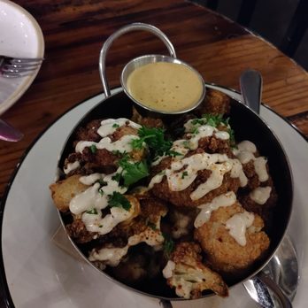 Brava Garden Eatery - Crispy Cauliflower - Wine Bars Near Me - Pleasanton, California