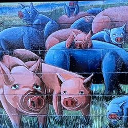 Farmer John Mural Art