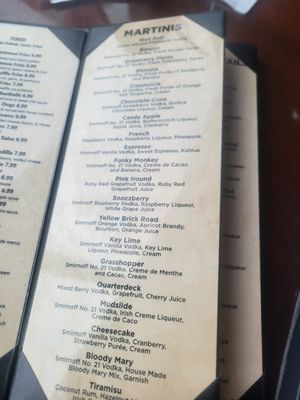 Menu photo 4 Moose's Martini Pub Dearborn, MI