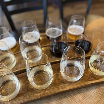 Southern Vibes - Wine flights and a beer flight in the back - Wineries Near Me - St. Augustine, Florida