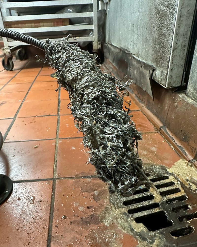 Slide of Electric Snake Sewer and Drain Service