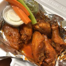 6pc Hot flavored wings 6pc Hot flavored wings