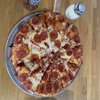 Frankie's Pizza - Large Pepperoni Pizza - Pizza Near Me - Sacramento, California Frankie's Pizza - Large Pepperoni Pizza - Pizza Near Me - Sacramento, California