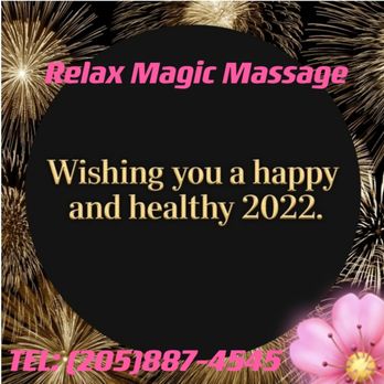 Relax Magic Massage - Happy New Year - Massage Near Me - Tuscaloosa, Alabama Relax Magic Massage - Happy New Year - Massage Near Me - Tuscaloosa, Alabama