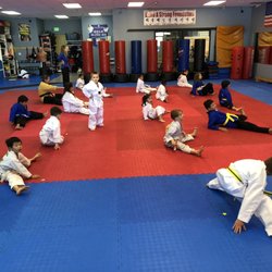 Master Na Martial Arts School - Splits are important at any age or belt!