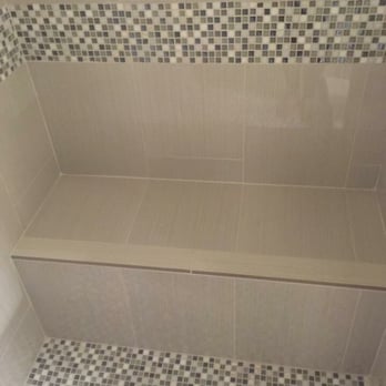 Colombo Tile Company - The inside of my tile shower. - Tiling Near Me