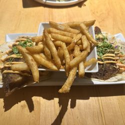 Fish Factory Restaurant and Bar - Fish Tacos blackened snapper
