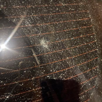 Black Diamond Auto Glass - Broken back window - Auto Glass Services Near Me