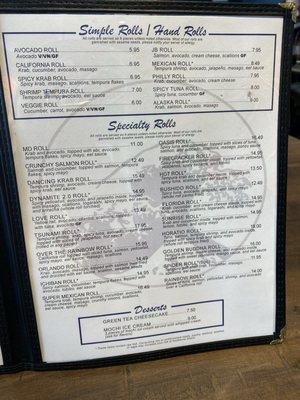 Menu photo 1 Wave Sushi Maitland, FL Menu photo 1 Wave Sushi Maitland, FL