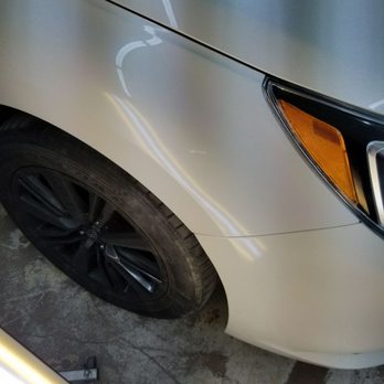 Killa Dent Removal - Subaru Legacy Fender "After" - Body Shops Near Me - Indianapolis, Indiana Killa Dent Removal - Subaru Legacy Fender "After" - Body Shops Near Me - Indianapolis, Indiana