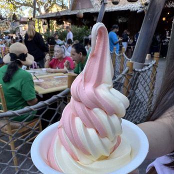 The Tropical Hideaway - Dole Whip Pineapple and Peach, so good. - Ice Cream & Frozen Yogurt Near Me - Anaheim, California The Tropical Hideaway - Dole Whip Pineapple and Peach, so good. - Ice Cream & Frozen Yogurt Near Me - Anaheim, California