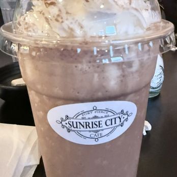 Sunrise City Cafe - Nutella Frozen coffee - Breakfast & Brunch Near Me - Fort Pierce, Florida