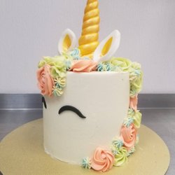 Sweet Addiction Cakery - Spring inspired Unicorn cake