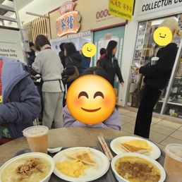 Cha Don noodles, milk tea, and silky scrambled egg with toast. Cha Don noodles, milk tea, and silky scrambled egg with toast.