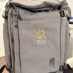 HI Family Custom Embroidery - Custom logo embroidery on backpack.