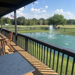 Chopan ranch - Incredible view from the deck patio.