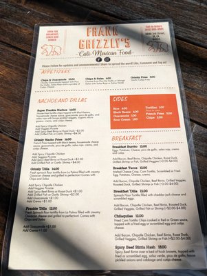 Frank Grizzly's by null