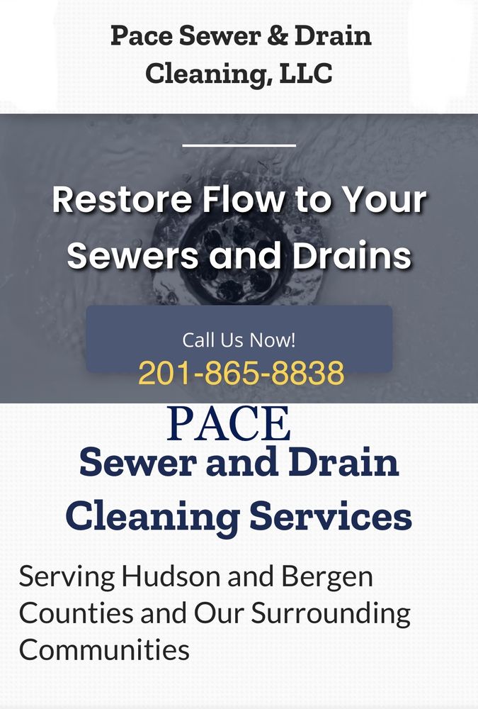Slide of Pace Sewer and Drain Cleaning