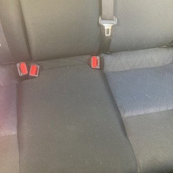 Hertz - crumbs and dog hair - Car Rental Near Me - Gilroy, California