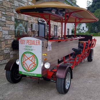 FOXY PEDALER PARTY BIKE - Updated December 2025 - Request a Quote - 107 N 1st Ave, Sturgeon Bay, Wisconsin - Bike tours - Phone Number - Yelp