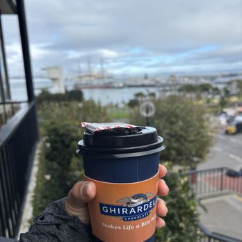 Ghirardelli Chocolate Experience - Peppermint Hot Cocoa - Chocolatiers & Shops Near Me - San Francisco, California