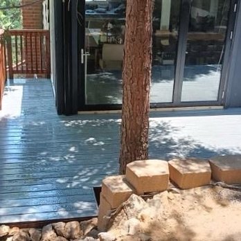 ANC Landscaping Services - New deck with dirt removed - Landscaping Near Me - Victorville, California ANC Landscaping Services - New deck with dirt removed - Landscaping Near Me - Victorville, California