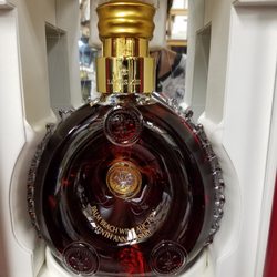 Academy Engraving - Custom etched and gold filled Louis XIII decanter