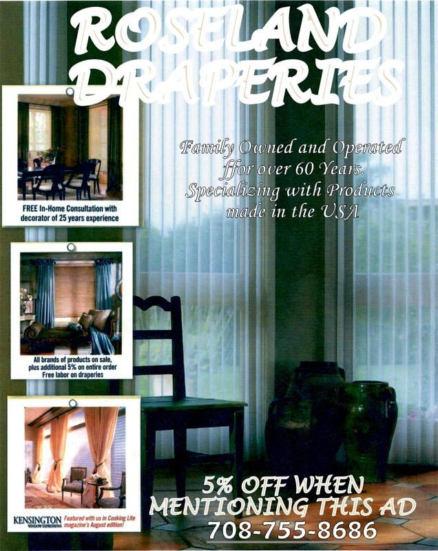 ROSELAND DRAPERIES Updated October 2024 74 E 23rd St, Chicago