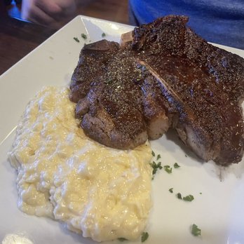 Back Room Steakhouse - 28oz Porterhouse Risotto Milanese - Steakhouses Near Me - Apopka, Florida